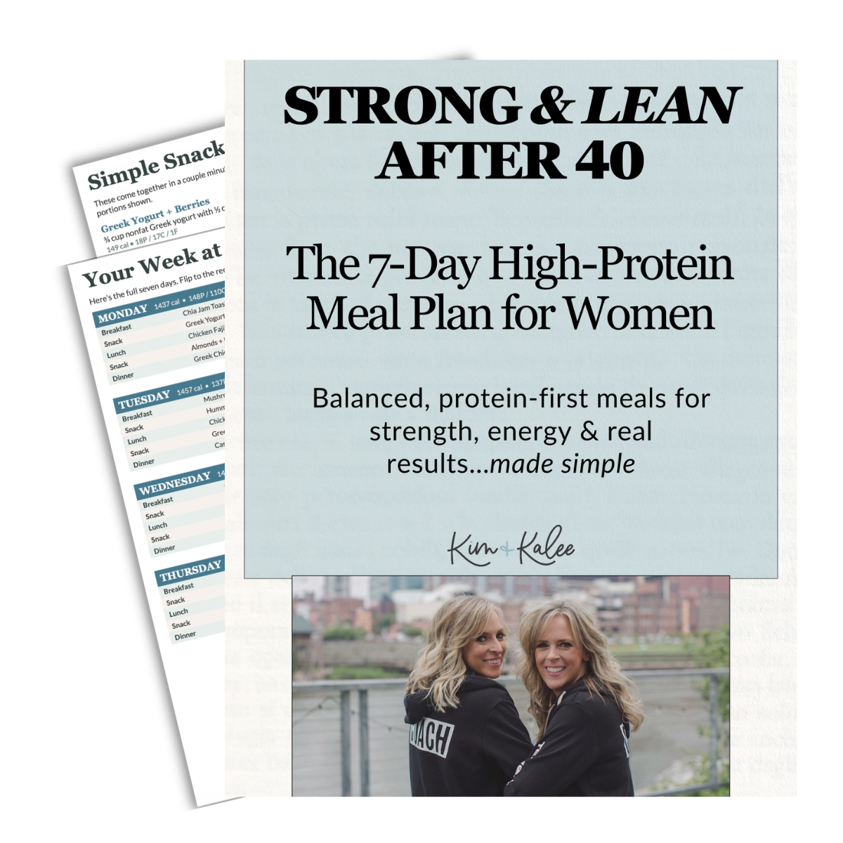 Strong & Lean After 40: 7-Day High-Protein Fat Loss Meal Plan for Women