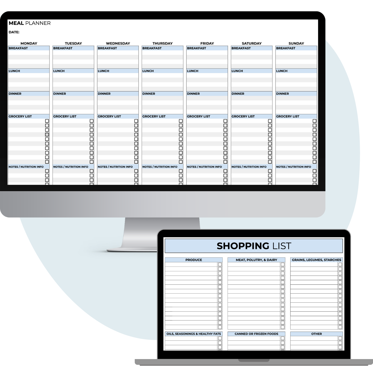 Weekly Meal Planning Spreadsheet Template Shopping List Google Shee weekly-meal-planning-spreadsheet-template-shopping-list-google-shee