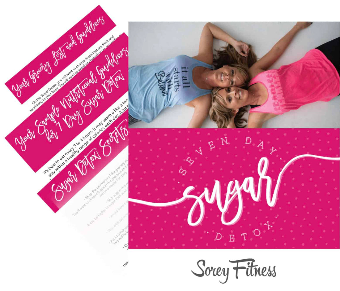 7 Day Sugar Detox Meal Plan & Food List (Printable PDF Book + Menu